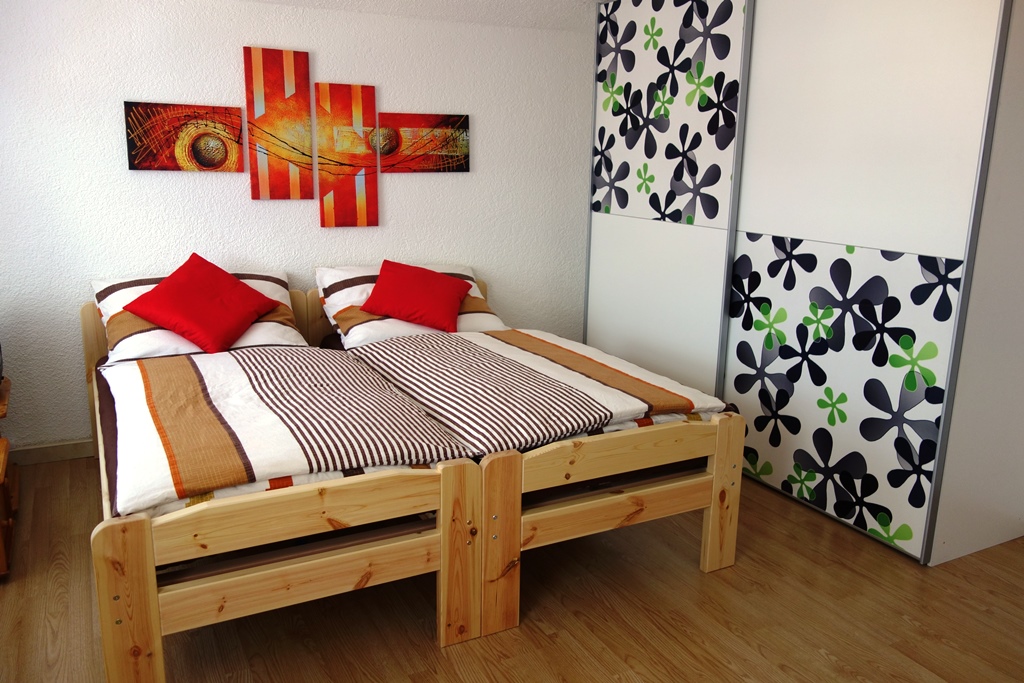 Schlafzimmer des Apartments Fohnsdorf DR
